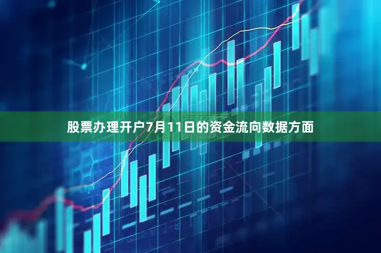 股票办理开户7月11日的资金流向数据方面