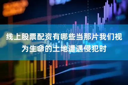 线上股票配资有哪些当那片我们视为生命的土地遭遇侵犯时